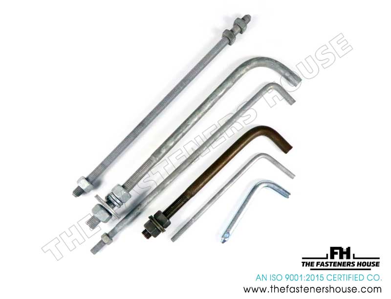 Anchor Foundation Bolts Manufacturers, Construction Anchor L Bolts